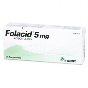 Product image of FOLACID COM.5MG.30