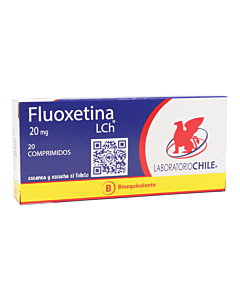 FLUOXETINA BE. COM. 20MG. 20