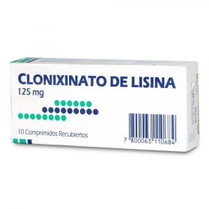 CLONIXINATO DE LISINA. COM. 125MG. 10