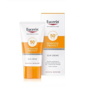 EUCERIN SUN FACE CREME SENSITIVE PROTECT FPS50 50 ML (63842)