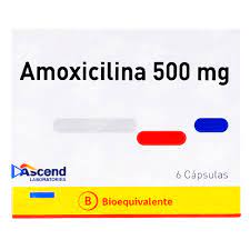 AMOXICILINA 500MG. 6 CAP