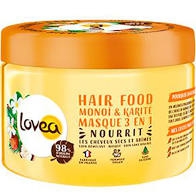 LOVEA HAIR-FOOD MONOI & KARITE CABELLO SECO X 390ML