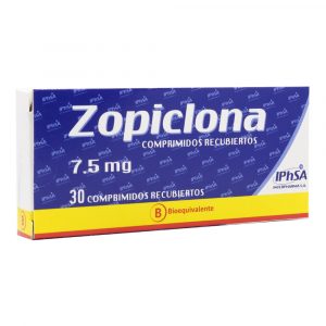 Product image of ZOPICLONA 7.5MG. 30 COM.