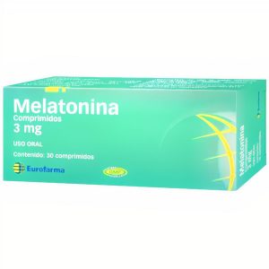 Product image of MELATONINA 3 MG X 30 EURO