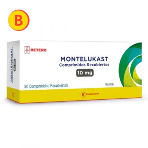 MONTELUKAST 10MG X 30 COMP