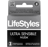 LIFESTYLES NUDA ULT.SENX3