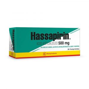 HASSAPIRIN COM.500MG.20 (BE)