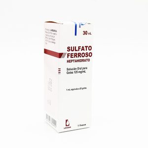 Product image of SULFATO FERROSO COMP 200 X 20 VALMA