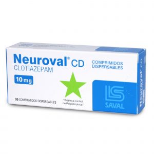 NEUROVAL CD 10 MG X 30 COMP