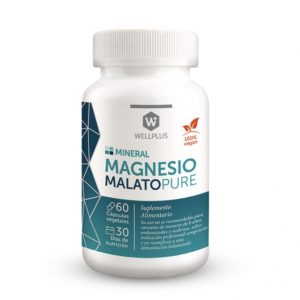 WELLPLUS MAGNESIO MALATO  PURE 60 CAPSULAS