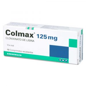 COLMAX 125MG  10COM