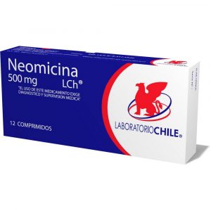 NEOMICINA COM. 500MG. 12