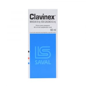 CLAVINEX 250 MG SUSP X 60ML
