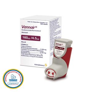 VANNAIR INHBUC. 160/4.5MCG CENABAST
