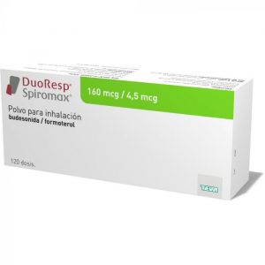 DUORESP-SPIROMAX 160/4.5MCG. 120DS.