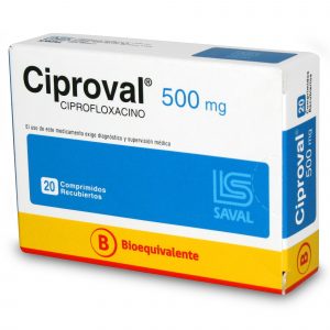CIPROVAL COM.500MG.20 (BE)