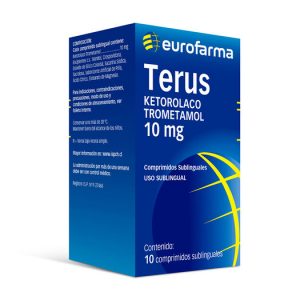 TERUS SL COM 10MG X 10