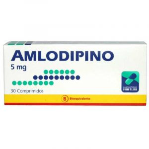 AMLODIPINO 5 MG X 30 COMPRIMIDOS MINTLAB