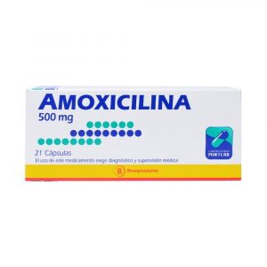 Product image of AMOXICILINA (B) 500 MG CJ X 21 CAP