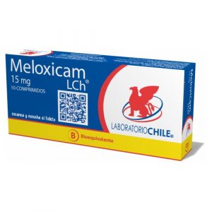 MELOXICAM 15 MG 10 COMP (BE)