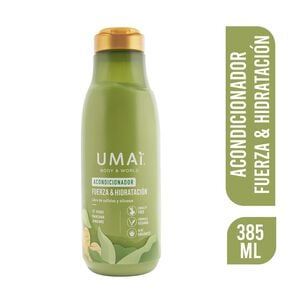 Product image of Acondicionador Fuerza & hidratación Té Verde/Manzana y Jengibre 385 ml - Umai