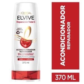 Acondicionador Total 5 Reparación Cabello Dañado 370 ml - Elvive