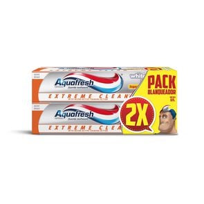 Pasta Dental Extreme Clean de 317 gr Pack 2 Unidades - Aquafresh