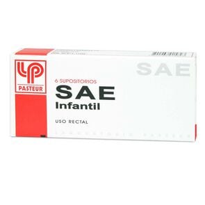 SAE Pediatrico Propifenazona 220 mg 6 Supositorio - Pasteur