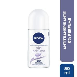 Desodorante Roll On Pure & Sensitive 50 mL - Nivea