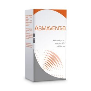 Asmavent-B Beclometasona 50 mcg Inhalador Bucal 200 Dosis - Milab