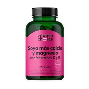 Product image of Soya+Calcio+Magnesio Con Vitamina D Y B 90 Cápsulas - Vitamin choice