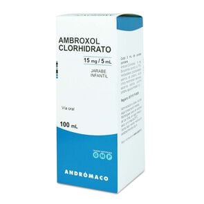 Product image of Ambroxol 15 mg/5mL Jarabe 100 mL - Andromaco