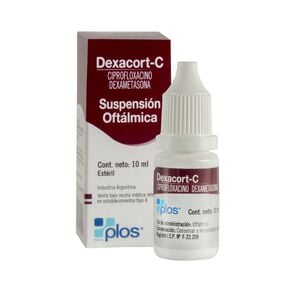 Product image of Dexacort-C Ciprofloxacino 0,1% Suspensión Oftálmica 10 mL - D & m pharma