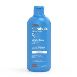 Nutratopic Pro-AMP Gel de Baño Emoliente Piel Atópica 400 mL - Isdin