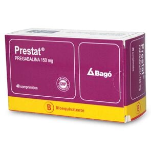 Prestat Pregabalina 150 mg 40 Comprimidos - Bago