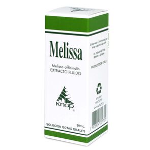 Product image of Extracto Fluido Simple Melissa Gotas 30 mL - Laboratorio chile