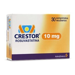 Crestor Rosuvastatina 10 mg 30 Comprimidos Recubierto - Astrazeneca