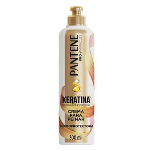 Product image of Crema para peinar termoprotectora Keratina Pro Vitamina B5 300 ml - Pantene