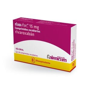 Rixovitae Rivaroxabán 15 mg 28 Comprimidos Recubiertos - Galenicum