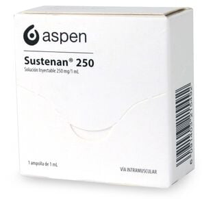 Sustenan  Testosterona 250 mg 1 Ampolla - Aspen farma