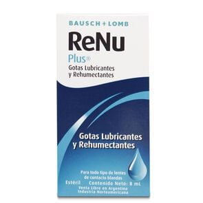 Renu Plus Gotas Lubricantes y Rehumectantes 8 mL - Vision care