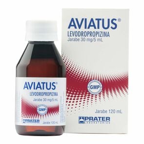 Aviatus Levodropropizina 30 mg/5ml Jarabe 120 mL - Prater