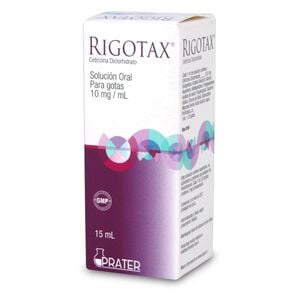 Rigotax Cetirizina 10 mg/ml Gotas 15 mL - Prater