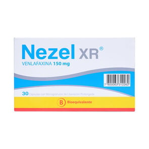 Nezel XR Venlafaxina 150 mg Cápsulas de Liberación Prolongada - Milab