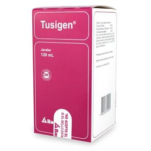 Tusigen Codeina 30 mg/5ml Jarabe 120 mL - Bago