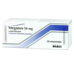 Product image of Meganox Lamotrigina 50 mg 30 Comprimidos - Etex