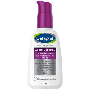 Hidratante con FPS 30 PRO AC Dermacontrol 118 ml - Cetaphil