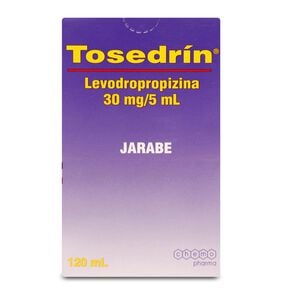 Tosedrin Levodropropizina 30 mg/5ml Jarabe 120 mL - Chemopharma