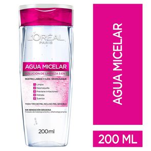 Product image of Agua Micelar 5 en 1 Hidra-Total 5 200 mL - Loreal