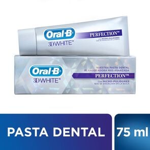 Pasta Dental 3D White Perfection 102 g - Oral-b